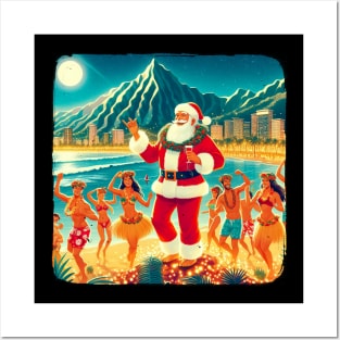 Hawaii Merry Christmas Posters and Art